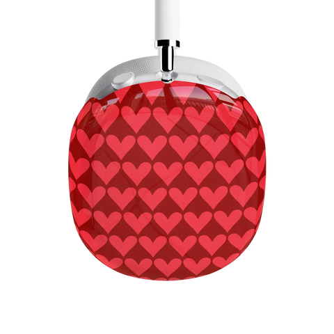 Crazy in Love | Red Hearts AirPods Max Case