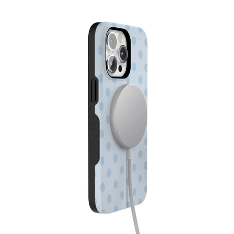 Spotted in SoHo | Light Blue Polka Dot Case