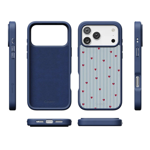 Love Lines | Blue Stripes Case