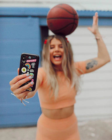 Stuck on U | Festival Sticker Floral Case
