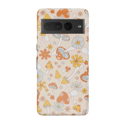 Mushroom Magic | Retro Floral Google Pixel Case