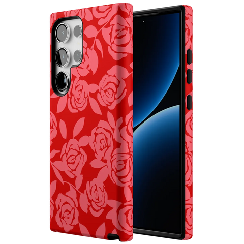 Final Rose | Red & Pink Floral Case