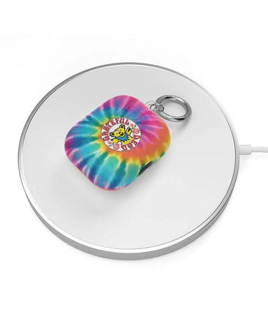 On Tour | Grateful Dead Tie Dye Sticker AirPods Case