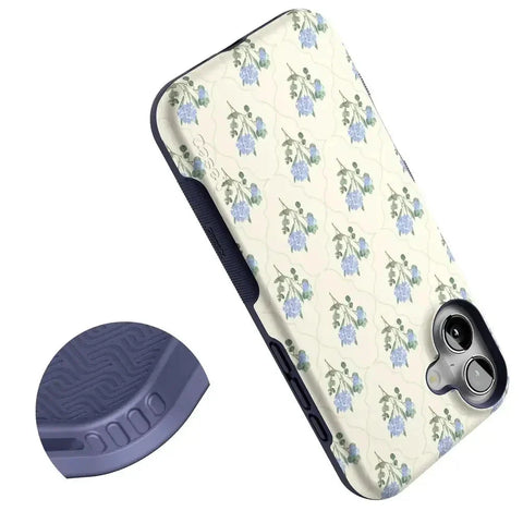 Vintage Garden | Blue Hydrangea Case