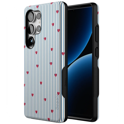 Love Lines | Blue Stripes Case