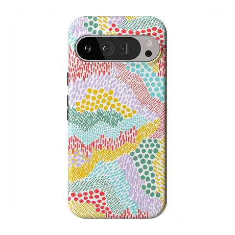 Color Me Happy | Pattern Colorblock Case