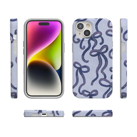 Love Me Knot | Blue Bow Case