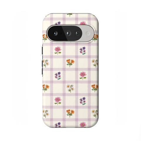 Meadow Check | Floral Gingham Case