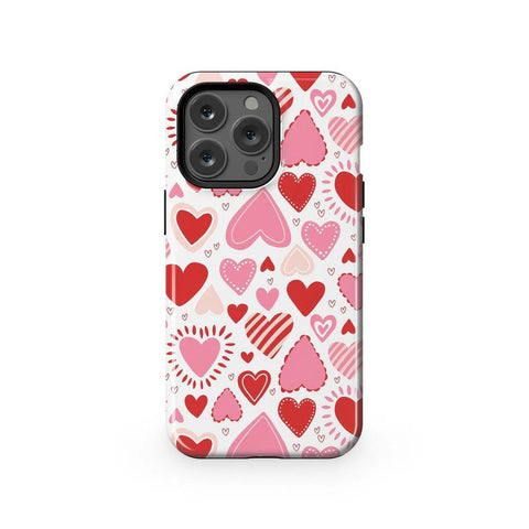Love Struck | Heart Stickers Case