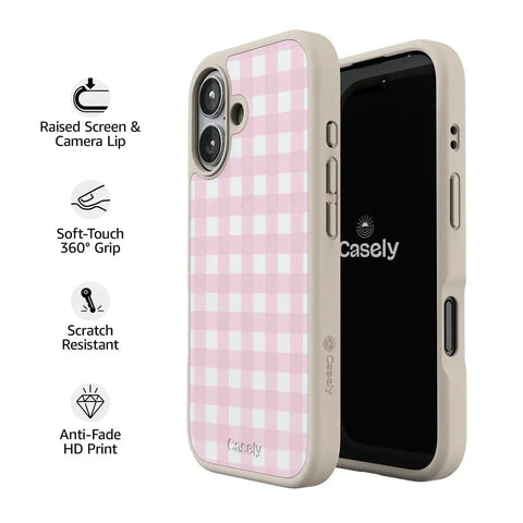 Pink Plaid | Sunday Best Case