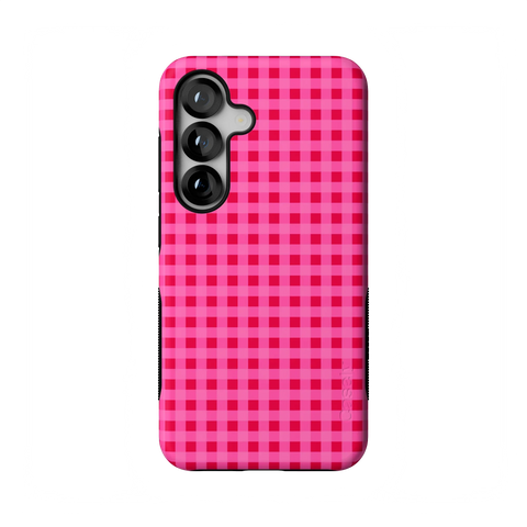 Sweet Jam | Hot Pink Gingham Case