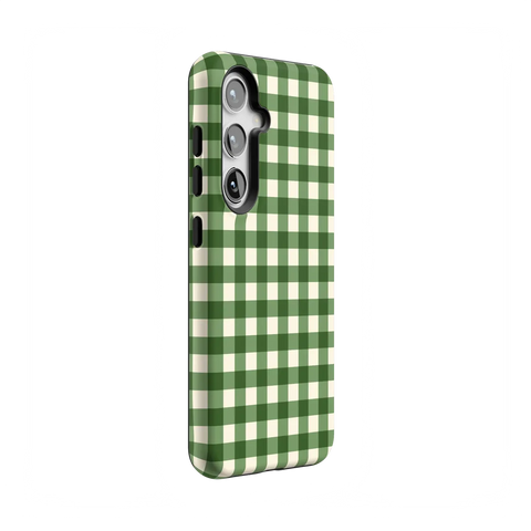 Checked Twice | Green Plaid Case