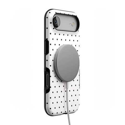 On the Dot | Black Polka Dot Case