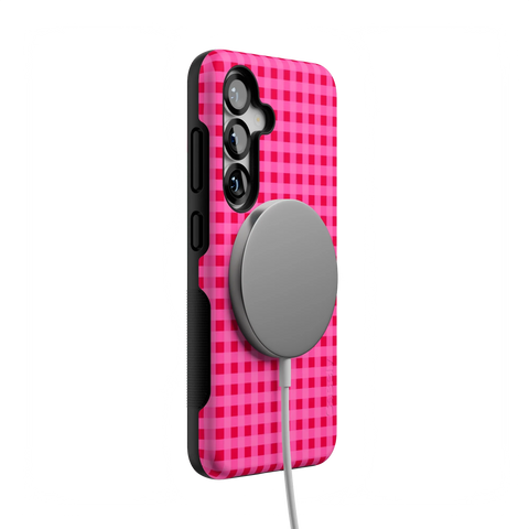 Sweet Jam | Hot Pink Gingham Case