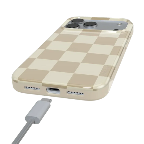 Fit Check | Neutral Checkerboard Case