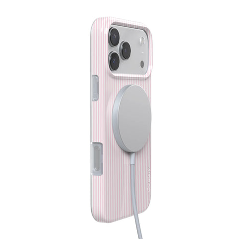 Stripes and the City | Light Pink Pinstripe Case