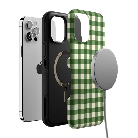 Checked Twice | Green Plaid Case