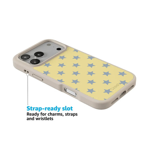 Shine Bright | Butter Yellow Stars Case