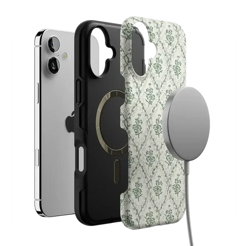 Sage Tapestry | Floral Vines Case