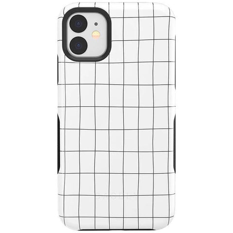 Off the Grid | White & Black Lined Case