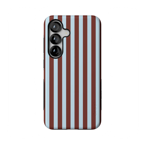 Sunday in Brooklyn | Blue Stripes Case