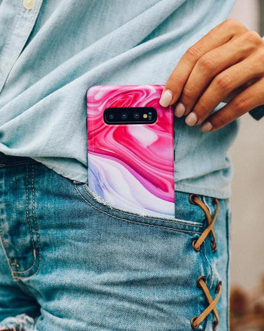 Land & Sea | Marble Swirl Samsung Case