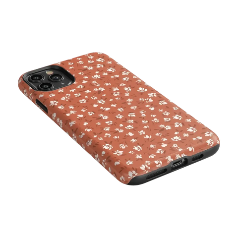 Mocha Meadow | Tiny Flowers Case