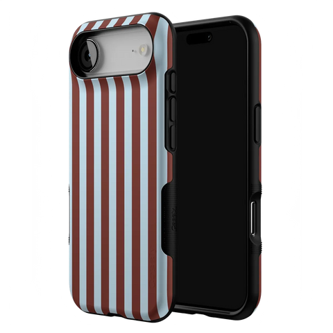 Sunday in Brooklyn | Blue Stripes Case