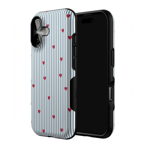 Love Lines | Blue Stripes Case