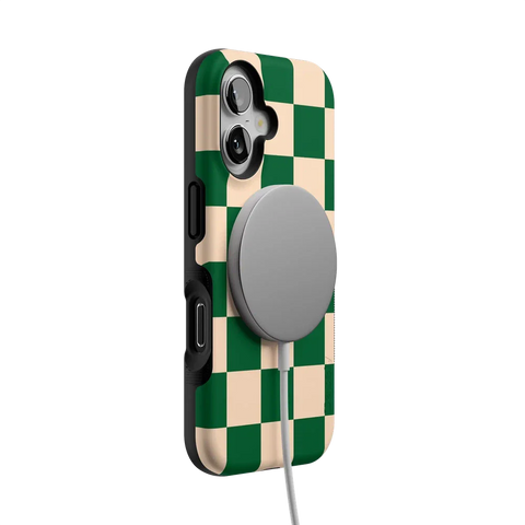 Fit Check | Green Checkerboard Case