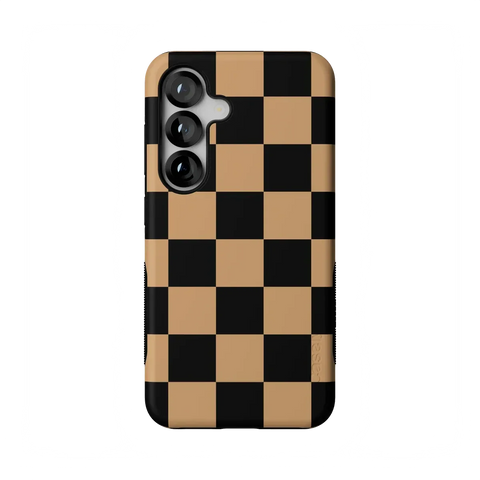 Fit Check | Black & Brown Checkerboard Case