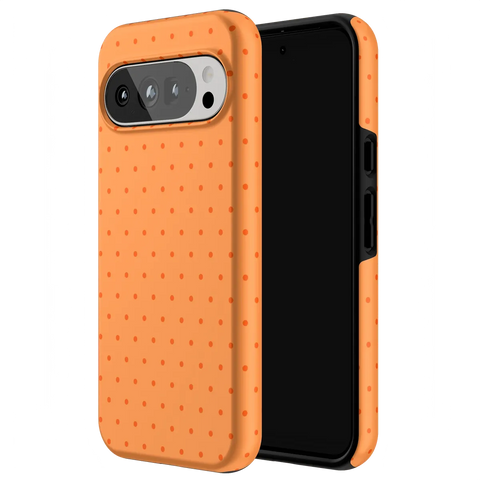 On the Dot | Orange Polka Dot Case