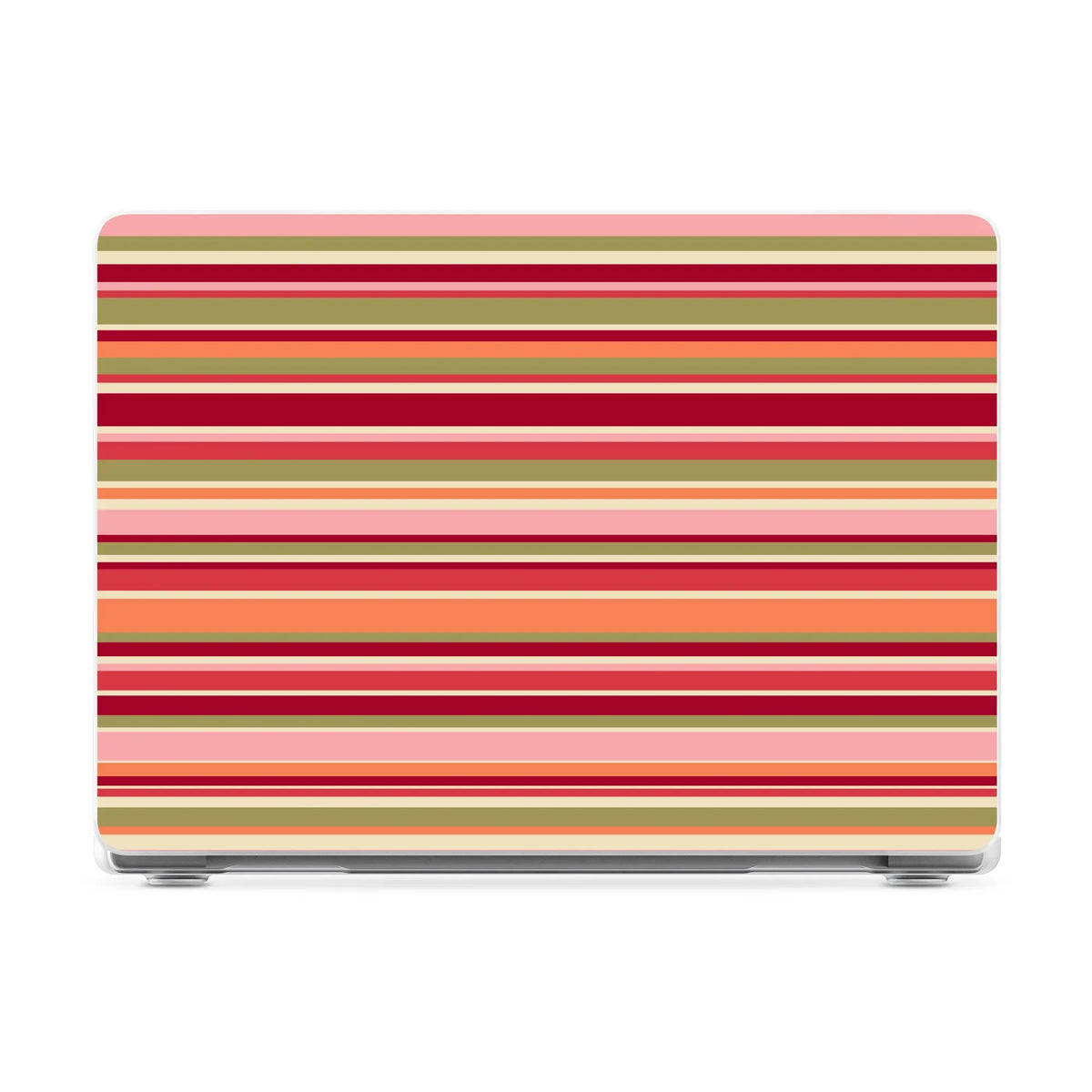 Citrus Stripes | Poolside Print Laptop Shell