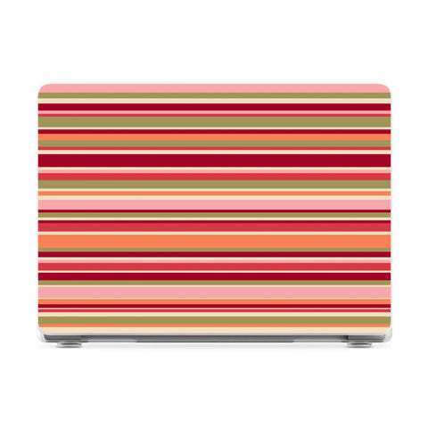 Citrus Stripes | Poolside Print Laptop Shell