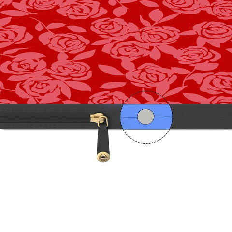 Final Rose | Red & Pink Floral Laptop Case