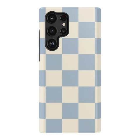 Fit Check | Light Blue Checkerboard Case