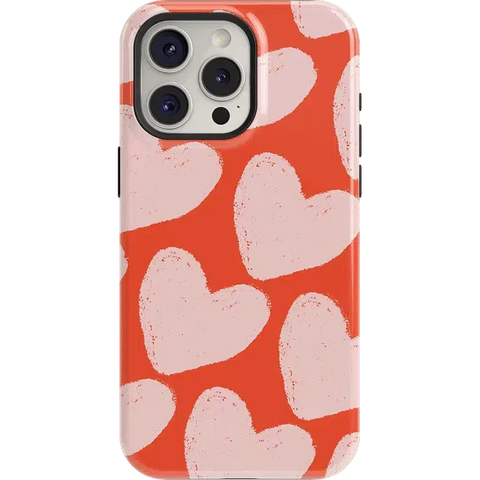Love You More | Heart Doodle Case