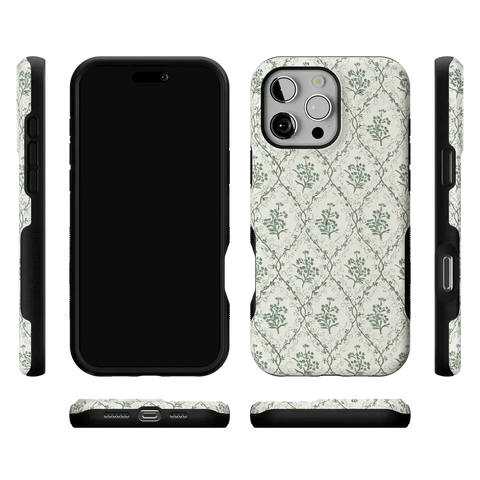 Sage Tapestry | Floral Vines Case