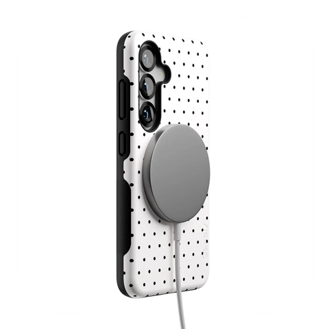 On the Dot | Black Polka Dot Case