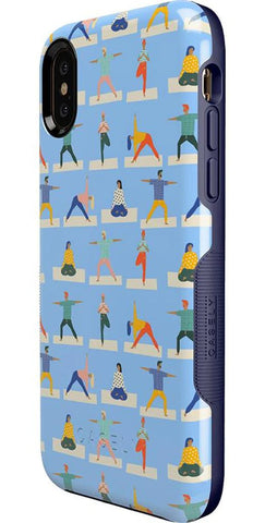 Go with the Flow | Light Blue Yoga Case