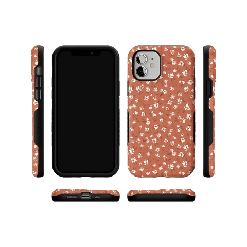 Mocha Meadow | Tiny Flowers Case