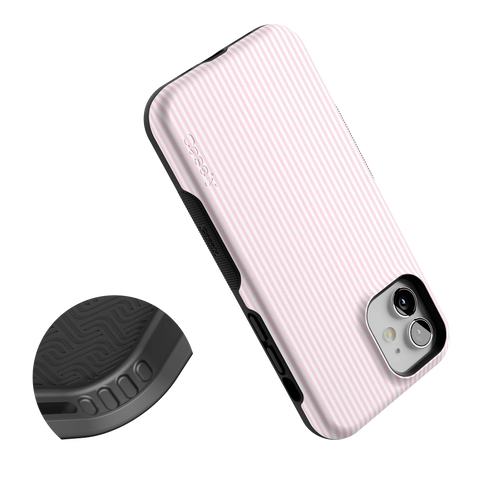 Stripes and the City | Light Pink Pinstripe Case