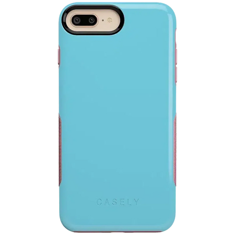 Cotton Candy Electric Blue on Pink | Ultra-Protective Bold Case