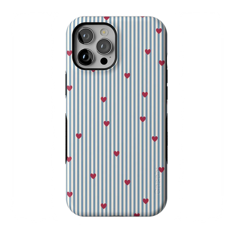 Love Lines | Blue Stripes Case