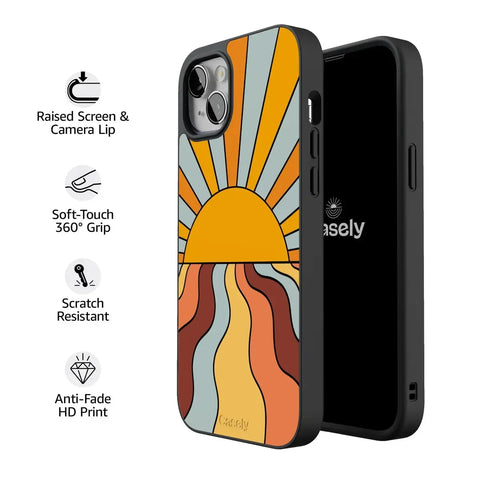 Shine On | Retro Sunset Case