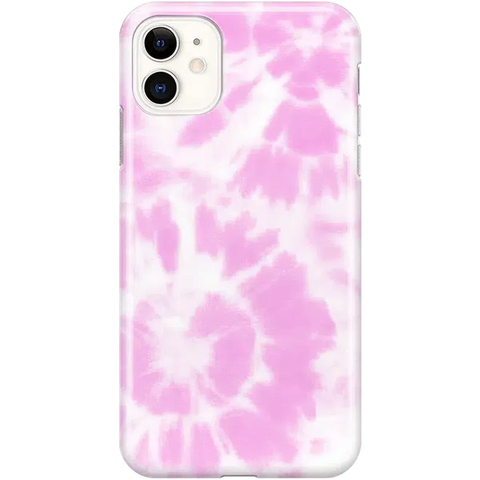 Down for Whatever | Light Pink Tie Dye Case
