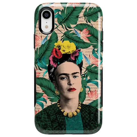 Find Your Muse | Frida Kahlo Portrait Floral Case
