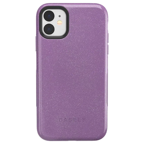 Lavender Waves | Purple Shimmer Case
