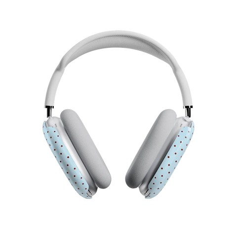 On the Dot | Blue Polka Dot AirPods Max Case