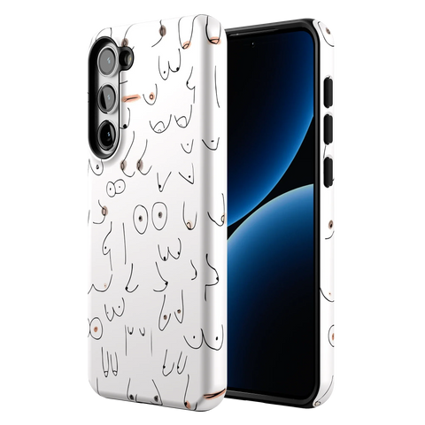 I'm With Her | Black & White Boobs Case